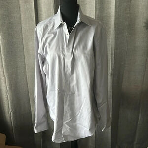 Gray Calvin Klein Button Up